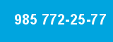 985 772-25-77